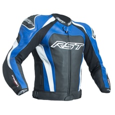 Kožená bunda RST TRACTECH EVO 3 CE / JKT 2051 - modrá