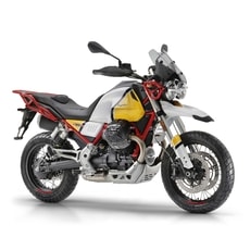 Moto Guzzi V85 TT Premium Graphics Giallo Sahara Moto Guzzi V85 TT Premium Graphics Giallo Sahara