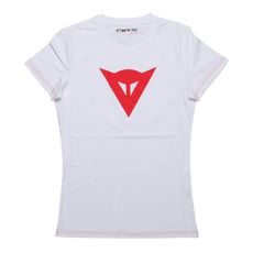 Dámské triko s krátkým rukávem Dainese SPEED DEMON LADY bílá/červená