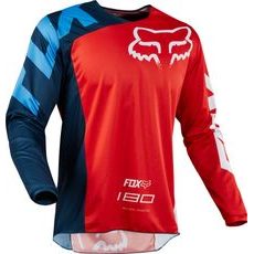 Motokrosový dres FOX 180 Race Jersey MX18 - červená Motokrosový dres FOX 180 Race Jersey MX18 - červená