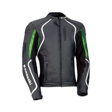 Kožená bunda Kawasaki "Z" Green Design FML
