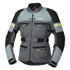 Cestovní textilní bunda iXS ADVENTURE-GTX - šedá