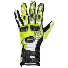 Kožené sportovní rukavice iXS RS-200 3.0 žluté