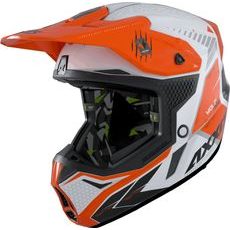 Motokrosová helma AXXIS WOLF ABS star track a4 lesklá fluor žlutá