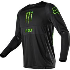 Motokrosový dres FOX 360 Monster/Pc Jersey - černá Motokrosový dres FOX 360 Monster/Pc Jersey - černá