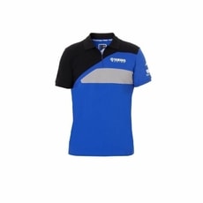 Tričko Yamaha PB MALE POLO ZIP NARA BLUE