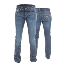 Dámské aramidové kalhoty na motorku RST ARAMID STRAIGHT LEG / JN 2220 / JN SL 2221 - modrá