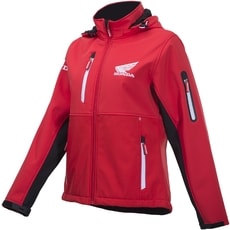 Dámská bunda Honda RACE SOFTSHELL 19 - červená
