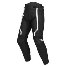 Kožené sportovní kalhoty iXS LD RS-600 1.0 - černobílé