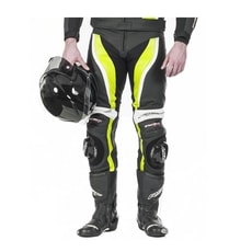 Kožené kalhoty na motorku RST TRACTECH EVO II / JN 1444 - flo zelená Kožené kalhoty na motorku RST TRACTECH EVO II / JN 1444 - flo zelená