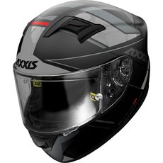 Integrální helma AXXIS GP RACER SV FIBER TECH - matná šedá