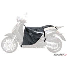 PUIG Kryt na nohy (deka) PUIG RAINCOAT 5508N černý Skútr