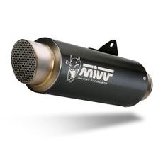 Koncovka výfuku MIVV GP PRO černá ocel - KTM 125/390 2017-2020