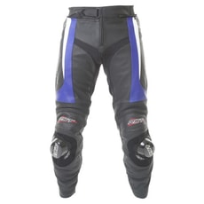 Kožené kalhoty RST BLADE SHORT / 1115 - modrá