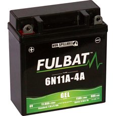 Gelová baterie FULBAT 6N11A-4A GEL