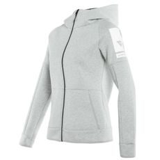 Dámská mikina na zip Dainese FULL-ZIP šedá