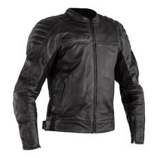 Pánská kožená bunda RST FUSION AIRBAG CE / JKT 2740- černá