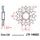 JT Řetězové kolečko JT JTF 1446-13SC 13 zubů, 520 Self Cleaning Lightweight