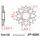 JT Řetězové kolečko JT JTF 432-13SC 13 zubů, 520 Self Cleaning Lightweight