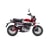 Honda Monkey 125 pearl nebula red ross white