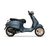 Vespa Primavera 50 OFFICINA 8 4T - modrá/zlatá Vespa Primavera 50 OFFICINA 8 4T - modrá/zlatá