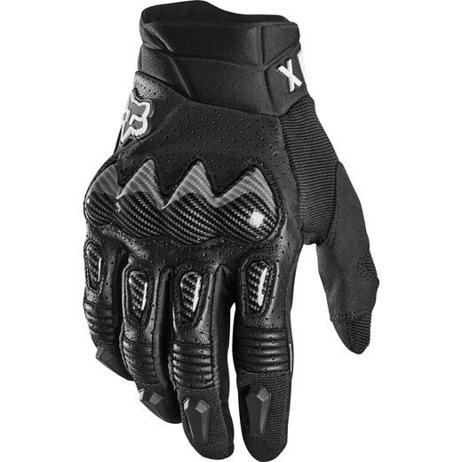 PÁNSKÉ RUKAVICE FOX BOMBER GLOVE MX21 - ČERNÁ