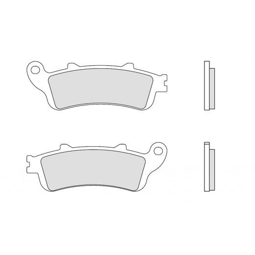 BRZDOVÉ DESTIČKY BREMBO 07072XS