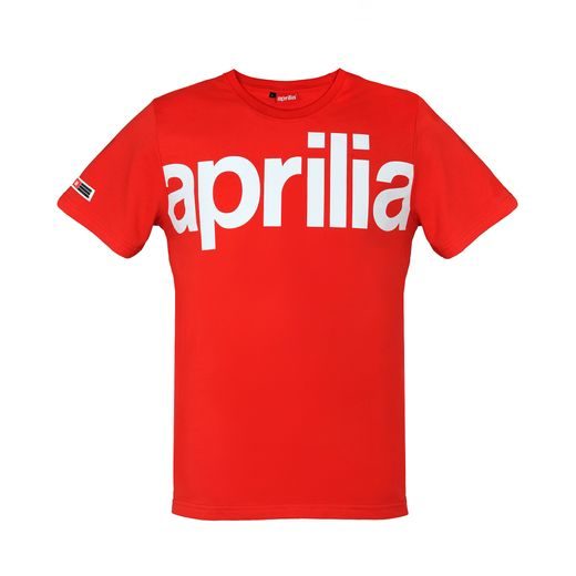 TRIČKO APRILIA BIG LOGO - ČERVENÉ