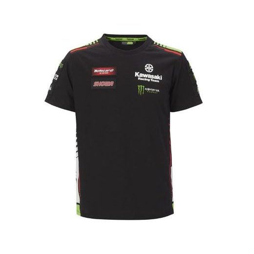 PÁNSKÉ TRIČKO KAWASAKI RACING TEAM WSBK 2022 - ČERNÁ