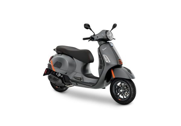 VESPA GTS 125 SS RST E5 2024 - ŠEDÁ, ORANŽOVÁ