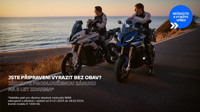 FAST START: Nejlepší nabídka na tvoji novou motorku od BMW