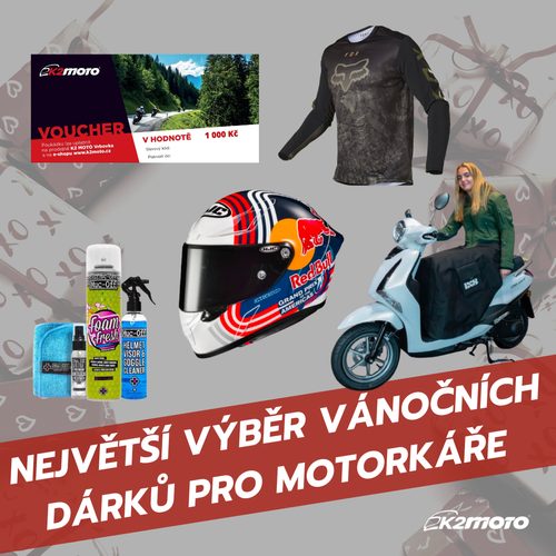 Tipy na vánoční dárky pro motorkáře