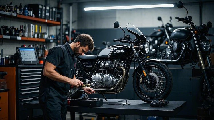 🔧 Servis starších motorek. Připrav svého mazlíka na novou sezónu!