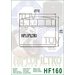 OLEJOVÝ FILTR HIFLOFILTRO HF160 - VÝMĚNA OLEJE - NA DOVOLENOU