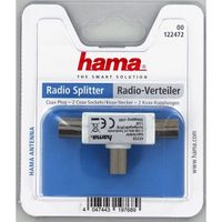 Hama rozbočovač pro rádio, koaxiální vidlice - 2 zásuvky