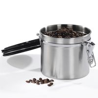 Xavax Barista dóza na kávové/ čajové kapsle a jiné, kovová, stříbrná