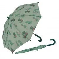 Kids Maxi Dino - dětský holový deštník zelený