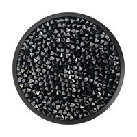 PopSockets PopGrip Gen.2, Swarovski Black Crystal, černé Swarovski krystaly