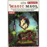 Doplňková sada obrázků MAGIC MAGS k aktovkám Space, Koníci