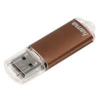 Hama laeta FlashPen, USB 2.0, 32 GB, 66x, hnědá