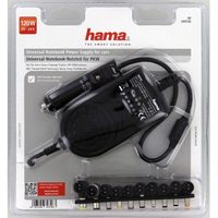 Hama univerzálny napájací zdroj pre notebook do auta, 15-24 V, 120 W