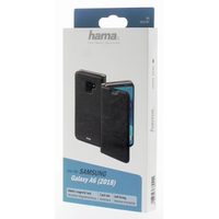 Hama Guard Case Booklet for Samsung Galaxy A6 (2018), black