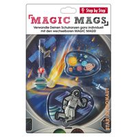 Vyměnitelný blikající obrázek Magic Mags Flash k aktovkám Step by Step Space Delfín