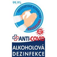 Dezinfekce COVID, na ruce a povrchy, 500ml s rozprašovačem