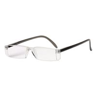 Filtral okuliare na čítanie, plastové, šedé, +1,0 dpt