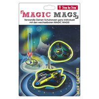 Vyměnitelný blikající obrázek Magic Mags Flash k aktovkám Step by Step Space Delfín