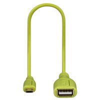 Hama redukce USB A zásuvka - micro B vidlice, kompaktní