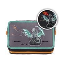 Vybavený blikací penál Step by Step, Drak