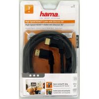 Hama SCART vidlice - 3 cinch + S-video redukce, IN/OUT přepínač, sáček