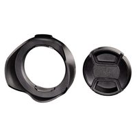 Hama lens Hood with Lens Cap, universal, 58 mm